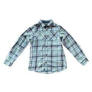 Oshkosh Bgosh Cotton Plaid Button Up Shirt